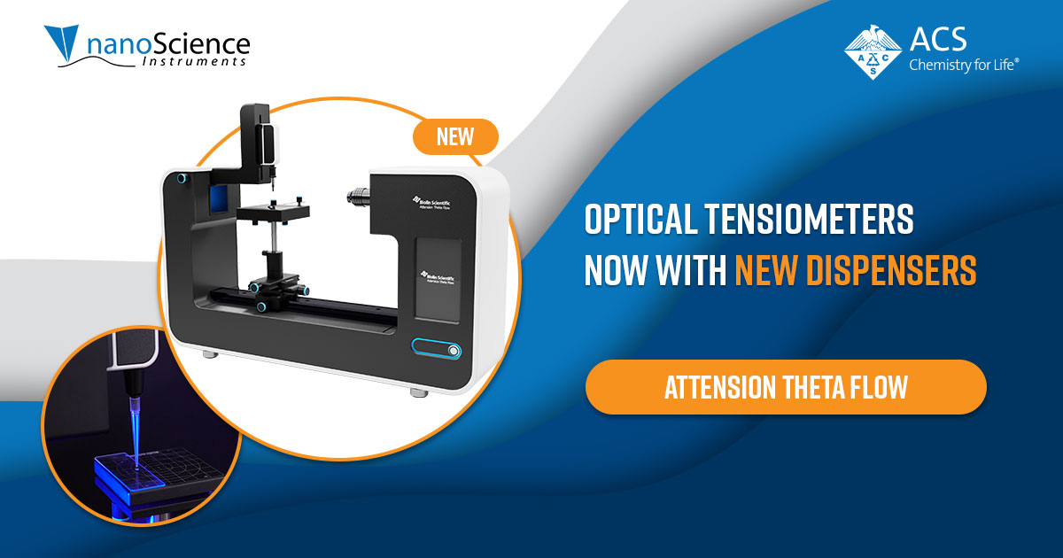 🚨Free contact angle demonstrations at ACS Spring!

If you're attending the conference, bring your samples to Booth #3625 and see how easy it is to collect accurate contact angle measurements on the Theta Flow Optical Tensiometer!

💡Learn More: ow.ly/e4Ml50VikVc
