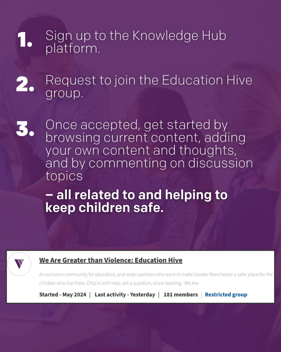 “The Education Hive is already showing signs of being a game-changer for us.” 
Join a growing community of education professionals working together to keep children safe. Signing up is quick and easy. 
Be part of the change. 
Join today👉 orlo.uk/oMukD