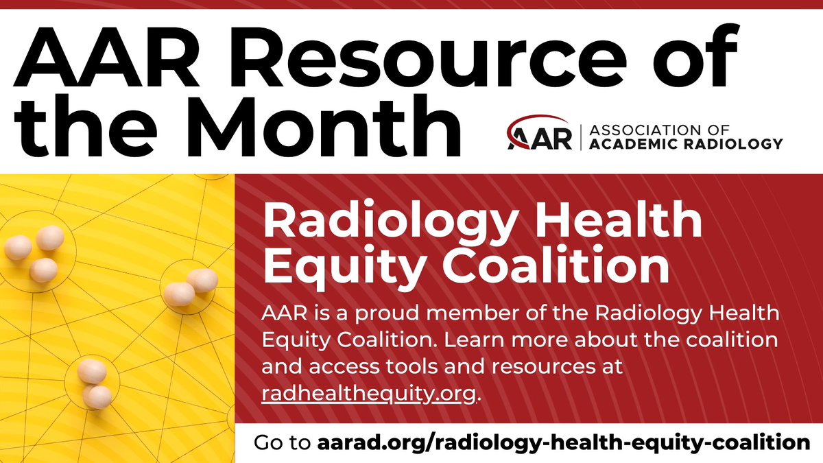 AAR (@aaradiol) on Twitter photo Learn more about the coalition and access tools and resources at <a href="/RadHealthEqty/">Radiology Health Equity Coalition</a>
Discover a wealth of knowledge and support designed to elevate your professional growth and success. aarad.org/radiology-heal…
#AARad #radiology #RadEd #MedEd #research Learn more about the coalition and access tools and resources at <a href="/RadHealthEqty/">Radiology Health Equity Coalition</a>
Discover a wealth of knowledge and support designed to elevate your professional growth and success. aarad.org/radiology-heal…
#AARad #radiology #RadEd #MedEd #research