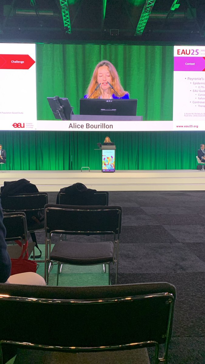 Benoît Peyronnet (@bpeyronnet) on Twitter photo So proud to see our stellar PGY-4 resident <a href="/AliceBourillon/">Alice Bourillon</a> <a href="/CHURennes/">CHU de Rennes</a> opening the first plenary session of #EAU25 on implants in benign urology! 👍🤩 So proud to see our stellar PGY-4 resident <a href="/AliceBourillon/">Alice Bourillon</a> <a href="/CHURennes/">CHU de Rennes</a> opening the first plenary session of #EAU25 on implants in benign urology! 👍🤩