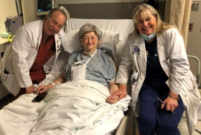St. Luke's Health MD (@stlukeshealthmd) on Twitter photo Dorothy Semon, 81, was granted immediate relief and a new lease on life after becoming the first patient in Houston to receive a Resilia transcatheter aortic valve replacement at @BCM_GeriPali. #TAVR <a href="/StLukesHealthTX/">St. Luke's Health</a> ow.ly/6Zga50VlrPR Dorothy Semon, 81, was granted immediate relief and a new lease on life after becoming the first patient in Houston to receive a Resilia transcatheter aortic valve replacement at @BCM_GeriPali. #TAVR <a href="/StLukesHealthTX/">St. Luke's Health</a> ow.ly/6Zga50VlrPR
