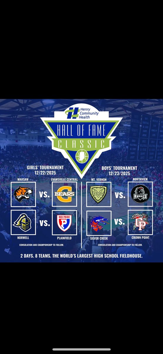 We need our community to make plans now to travel across the state Dec 23 to New Castle. Thank you ⁦<a href="/HoopsHall/">Indiana Basketball Hall of Fame</a>⁩ for the amazing opportunity to participate in the prestigious Hall of Fame Classic against some great competition