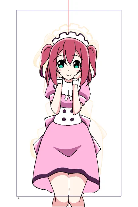 先に全体線画が先なのに何塗ってるんだろうね。アニメ作りの順番なにもわかってない 