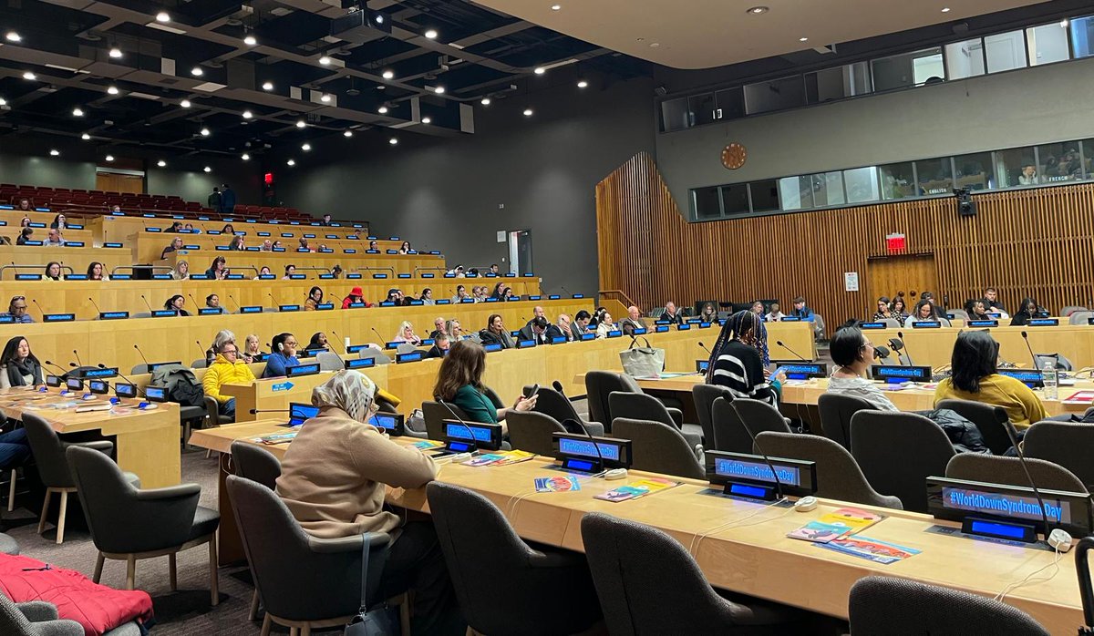 PLinUN's tweet image. Today is World Down Syndrome Day! 🧦

Amb. @KSzczerski kicked off the annual 🇺🇳 #WDSD Conference co-hosted by @DSiupdate, 🇵🇱🇦🇺🇧🇷🇯🇵 &amp;amp; partners.

Our message? Everyone deserves to be heard, respected &amp;amp; supported. Let’s break barriers &amp;amp; build inclusive support systems everywhere! 🌎