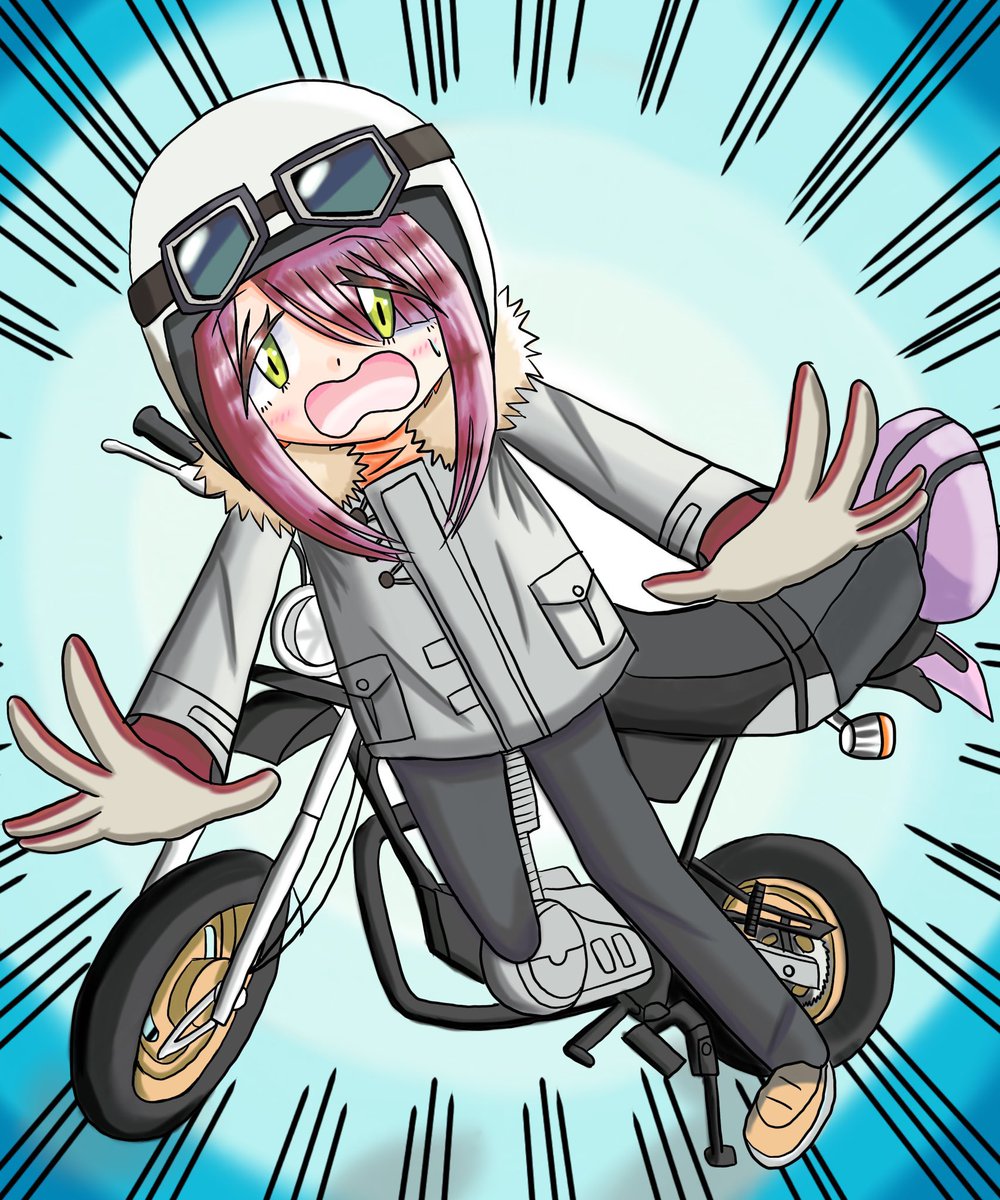 普段描いてる顔と全然違うから違和感…🤔 
