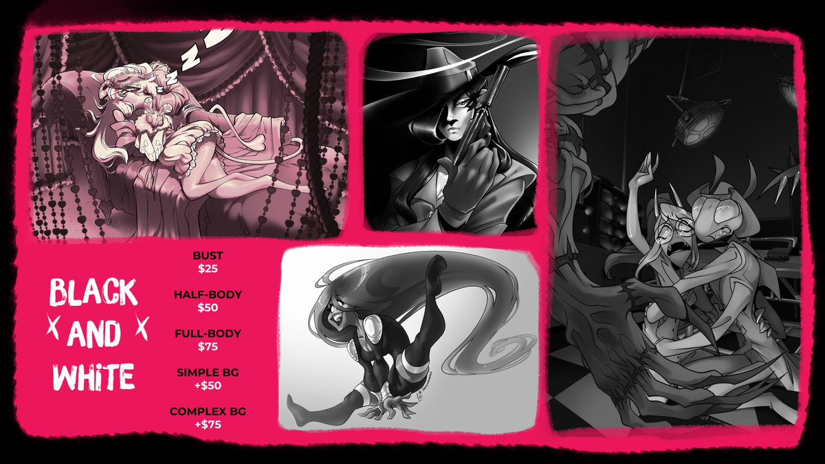 phos4usm0th's tweet image. Updated commission terms and prices! (1/2)