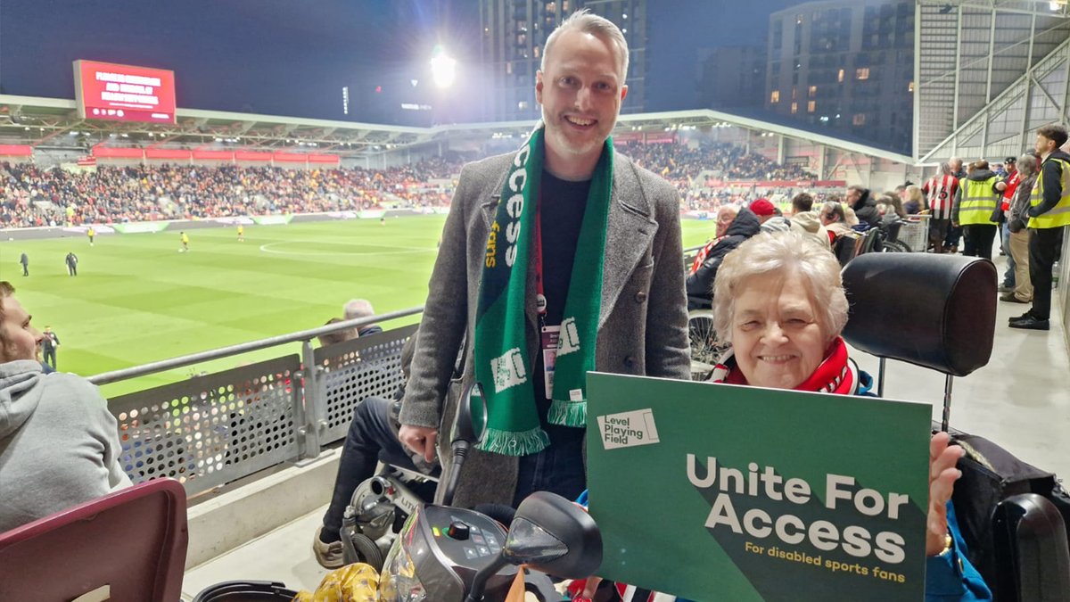 🙌 We saw celebrations of access and inclusion at clubs across <a href="/premierleague/">Premier League</a>, during #UniteForAccess!

Read➡️levelplayingfield.org.uk/news-item/prem…