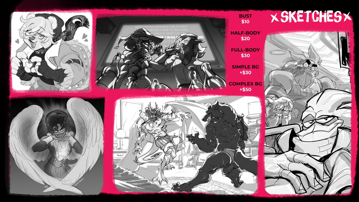 phos4usm0th's tweet image. Updated commission terms and prices! (1/2)