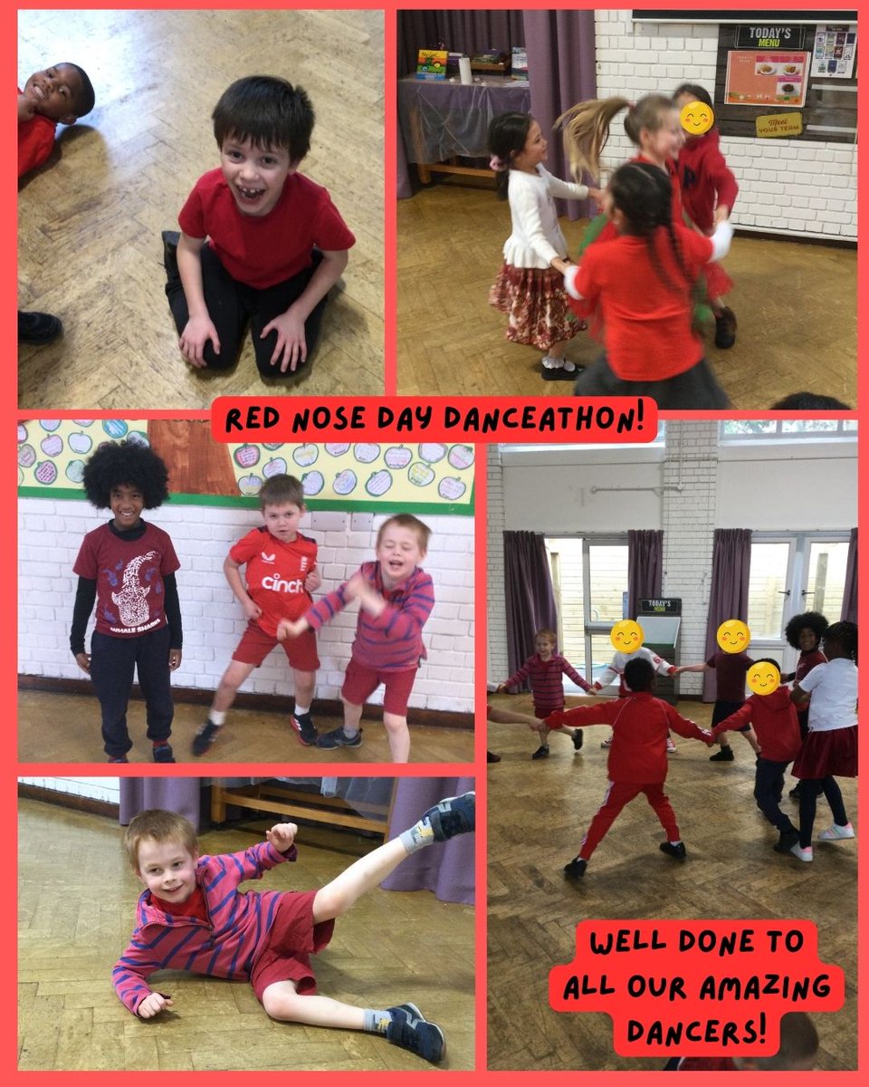 We had the best day in school celebrating Red Nose Day🔴The children showed off lots of incredible moves for our danceathon and have been so generous raising lots of money for <a href="/comicrelief/">Comic Relief</a>! Well done everyone!