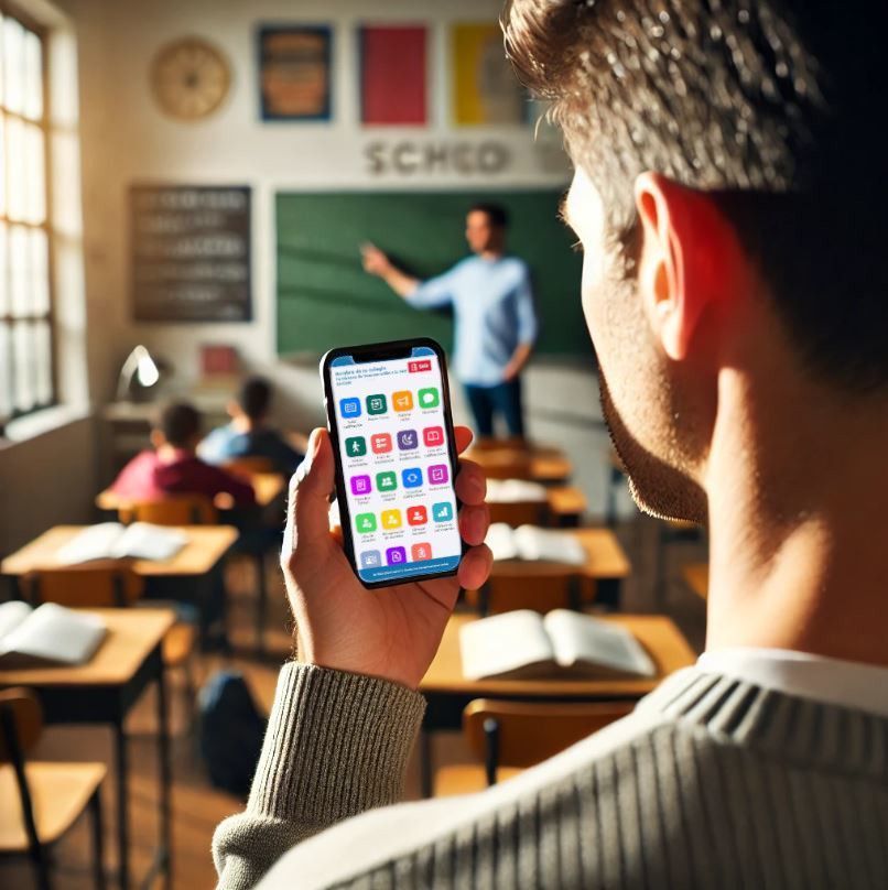 ☝️ 🎒 🏫 ¿Cansado de notas y excusas en papel para justificar faltas? En preescolar y primaria, esto retrasa todo. Es-Cool lo resuelve: padres notifican ausencias desde su celular, y tú las registras en segundos. ¡Simple y efectivo! Escalable a secundaria, preparatoria y más.