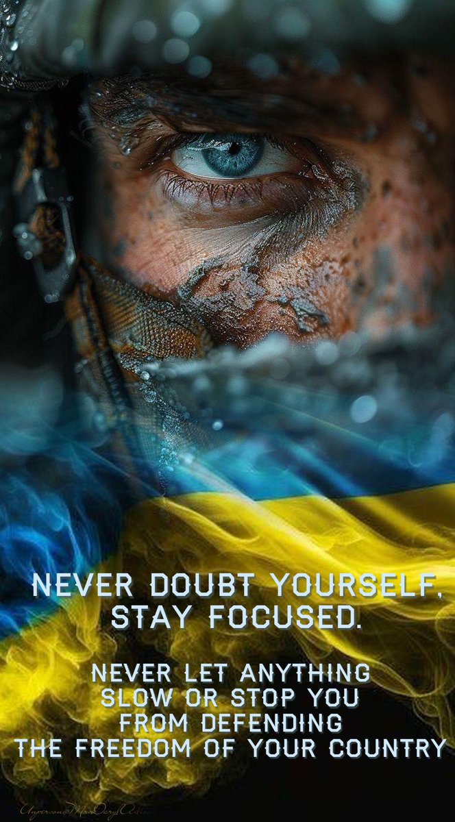 MrsDarylAdixon's tweet photo. @ukrainiansquad It's your country
It's your land
It's your home
Russian are invaders and terrorists
💙💛 🇺🇦 💛💙
Stay save
Stay brave
#StandWithUkraine
#UkraineWillWin
#UkraineWillNeverSurrender
#SlavaUkraini
#TaurusForUkraine 👊
#PutinWarCriminal
#PutinIsaDeceiver https://t.co/yYO6BVPzjG