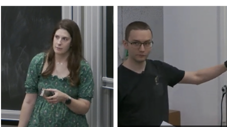 Bibli_CIRM's tweet photo. 🆕🎬Winter School on K-stability
Watch the talks of  Thibaut Delcroix &amp; Kristin DeVleming in https://t.co/kswBaRqBiC &amp; the Audiovisual Mathematics Library
 @_CIRM #Maths #conference #DiffrentialGeometry #ComplexVariables
https://t.co/Fn1LgAY3oN
https://t.co/mnYGNSTV26 https://t.co/AhoGdC0cp1