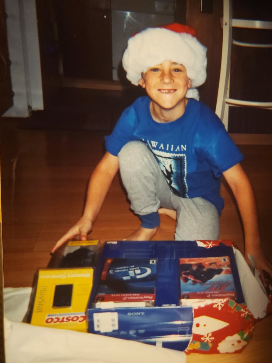 First playstation 2 ~ Christmas 2001