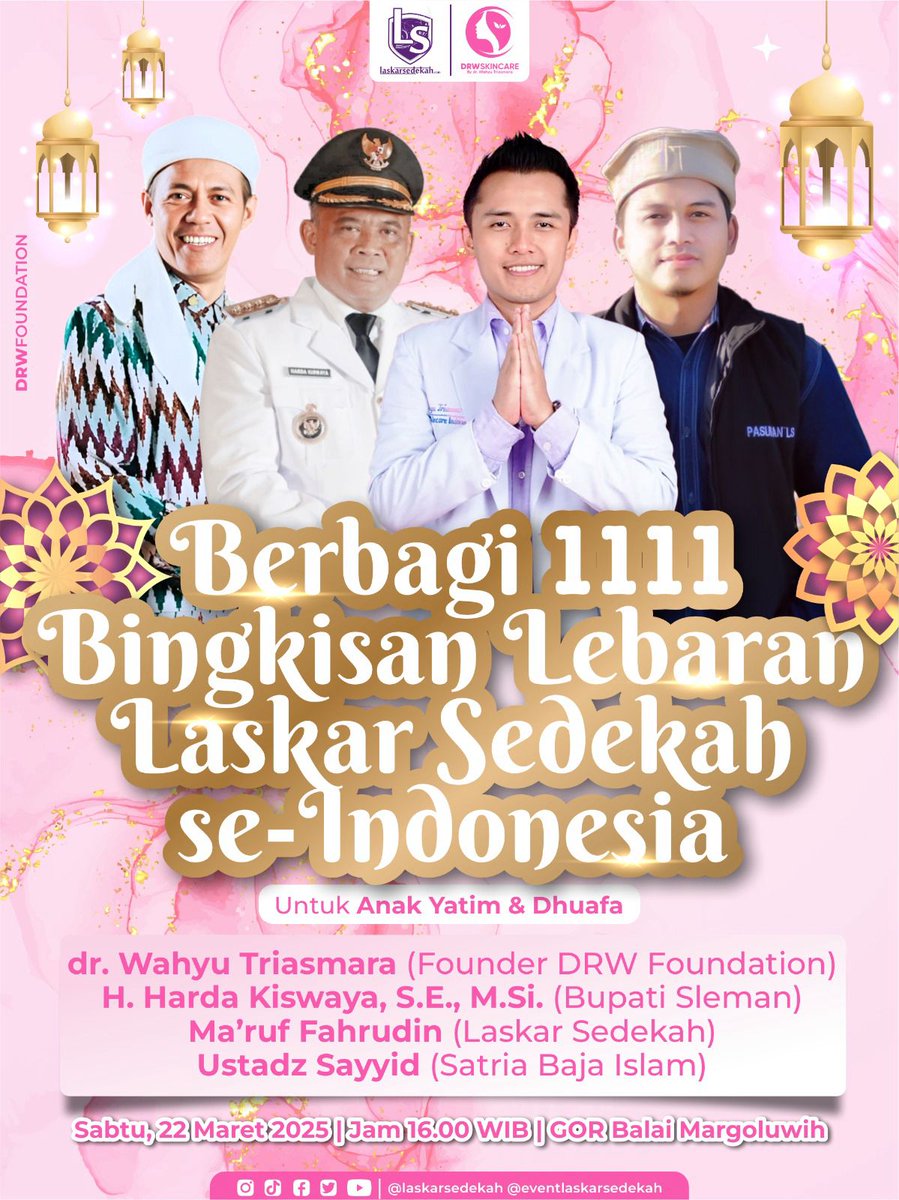 BERBAGI 1111 BINGKISAN LEBARAN LASKAR SEDEKAH