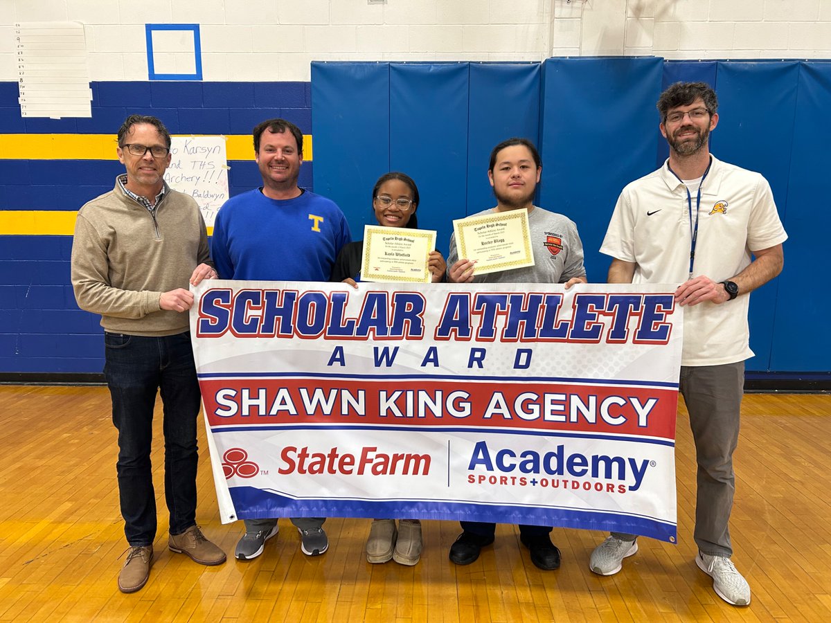 Tupelo Athletics (@tupeloathletics) on Twitter photo Congratulations to the State Farm Athletes of the Month winners for March. Kayla Whitfield (Girls Powerlifting) and Harley Blagg (Archery) <a href="/TupArchery/">Tupelo Archery</a> <a href="/TupeloHigh/">Tupelo High School</a>
Thank you to <a href="/shawn_sf/">Shawn King Agency</a> and <a href="/Academy/">Academy Sports + Outdoors</a> for this amazing award. Congratulations to the State Farm Athletes of the Month winners for March. Kayla Whitfield (Girls Powerlifting) and Harley Blagg (Archery) <a href="/TupArchery/">Tupelo Archery</a> <a href="/TupeloHigh/">Tupelo High School</a>
Thank you to <a href="/shawn_sf/">Shawn King Agency</a> and <a href="/Academy/">Academy Sports + Outdoors</a> for this amazing award.