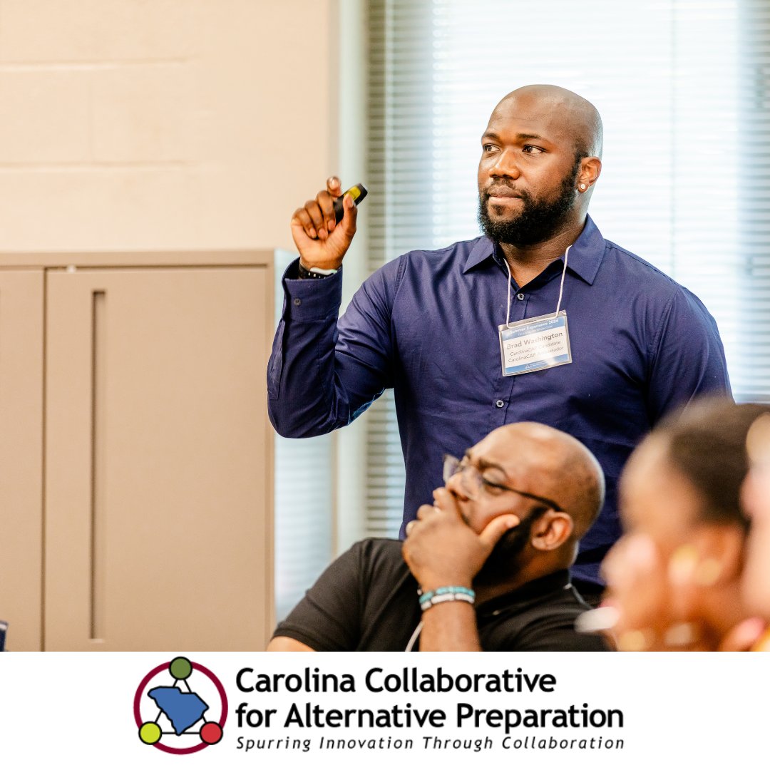 Carolina_CrED's tweet image. The CarolinaCAP pathway combines coaching and co-teaching to support future educators. 

Join us to learn, grow, and make an impact in classrooms across South Carolina’s communities.

#SpurringInnovation