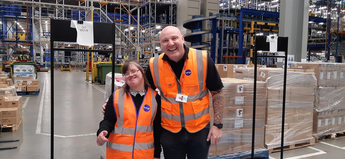 GXO (@gxologistics) on Twitter photo It’s #WorldDownSyndromeDay, and we’re celebrating with our incredible colleagues from the <a href="/DSAInfo/">Down's Syndrome Association</a>'s #WorkFit programme! 🧦🧡 (1/2) It’s #WorldDownSyndromeDay, and we’re celebrating with our incredible colleagues from the <a href="/DSAInfo/">Down's Syndrome Association</a>'s #WorkFit programme! 🧦🧡 (1/2)