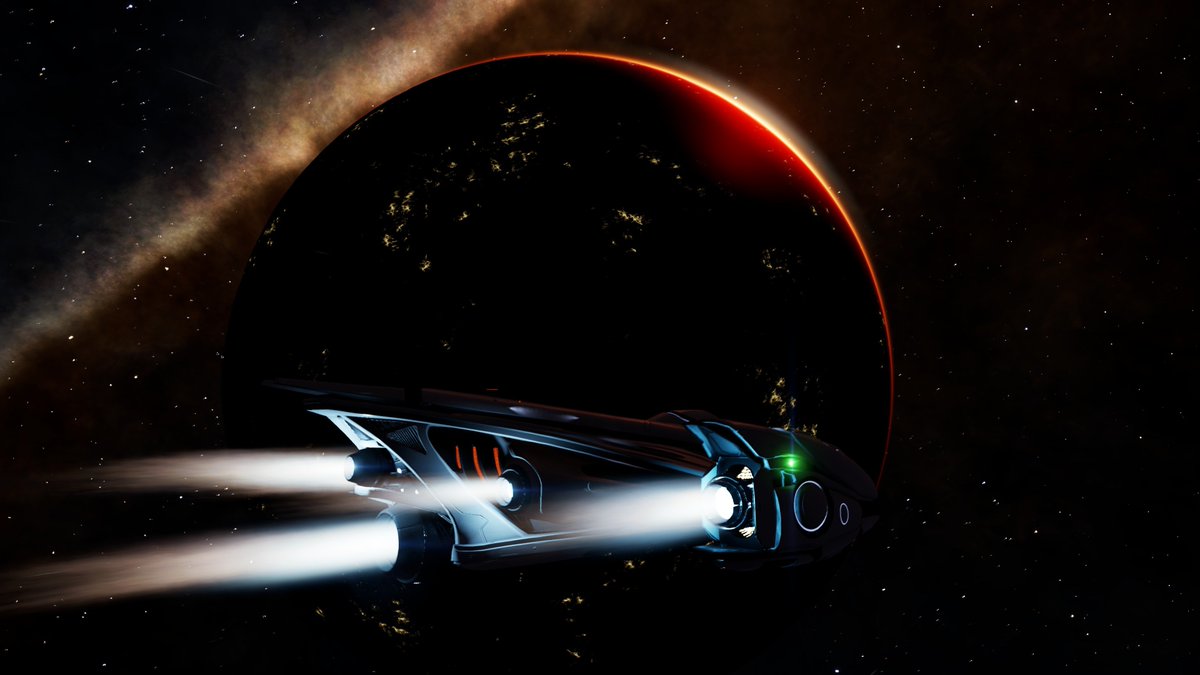 Hauling mats does have its moments... #EliteDangerous #RekkerIndustries #CmdrGridRekker <a href="/RealEDCommunity/">Real Elite Dangerous Community</a>