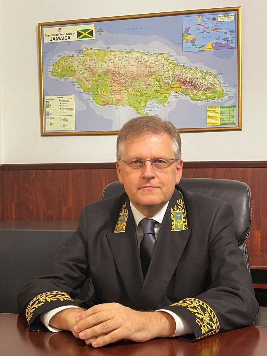 RussiaJamaica's tweet image. ✍️ Статья Посла России в Ямайке С.С.Петровича (опубликована в журнале «Международная жизнь» в выпуске за март 2025 г., С.10-18) «Россия и Ямайка: золотой юбилей дипломатических отношений».
📖 Читать полностью
Основные тезисы:
• Начало российско-ямайским дипломатическим…