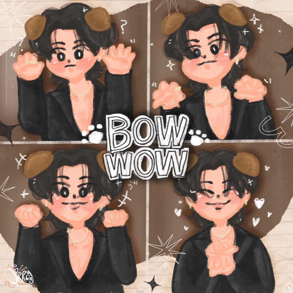 JerriizPrima's tweet image. SAY BOW WOW with เจ้าบ้อกแบ้ก @jeffsatur 🐶

#JeffSatur ✨🪐
#BOWWOWchallenge