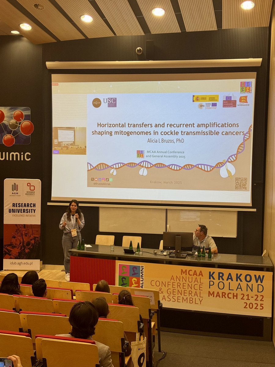 Mariecurie_alum's tweet image. It’s time to explore innovative research and ideas! 💡

Lightning talks on diverse topics are currently taking place at @AGH_Krakow and online. 
 
#MCAAConf2025