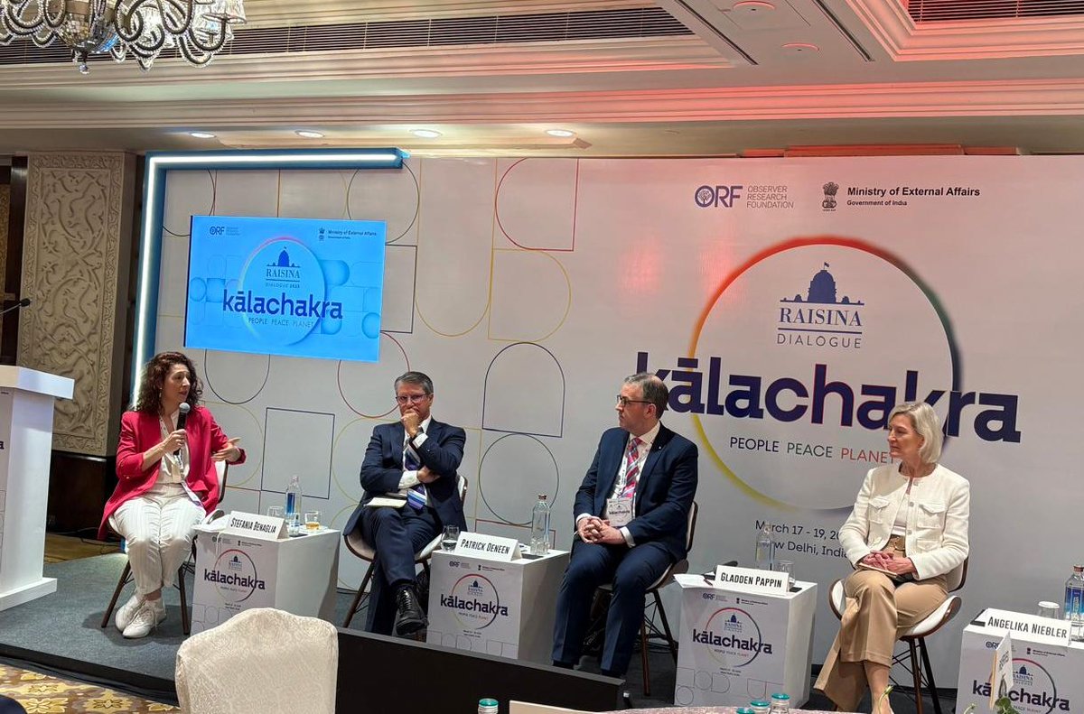 HSS Europe (@hsseurope) on Twitter photo 🇪🇺🤝🇮🇳 Glad to have had <a href="/stebenaglia/">stefania benaglia</a> as EU Foreign Policy Expert at #RaisinaDialogue 2025, engaging in key discussions on security, economy, and geopolitics. A great platform for dialogue and collaboration! 🌍✨ #EUIndia #Diplomacy #GlobalPartnerships 🇪🇺🤝🇮🇳 Glad to have had <a href="/stebenaglia/">stefania benaglia</a> as EU Foreign Policy Expert at #RaisinaDialogue 2025, engaging in key discussions on security, economy, and geopolitics. A great platform for dialogue and collaboration! 🌍✨ #EUIndia #Diplomacy #GlobalPartnerships