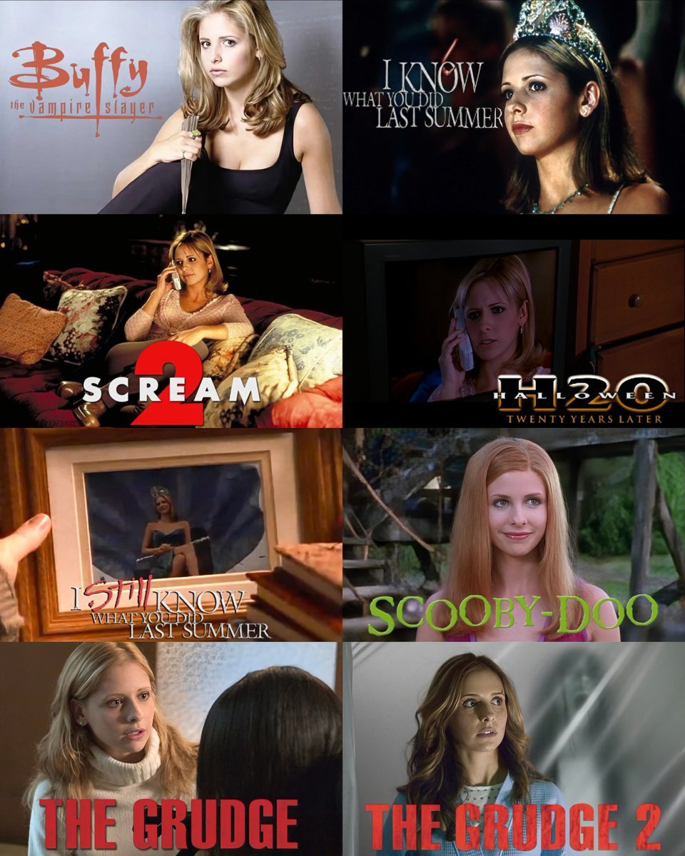 BeAfraid_Movies's tweet photo. Sarah Michelle Gellar is Horror royalty 👑 https://t.co/1FTwOjeHG9