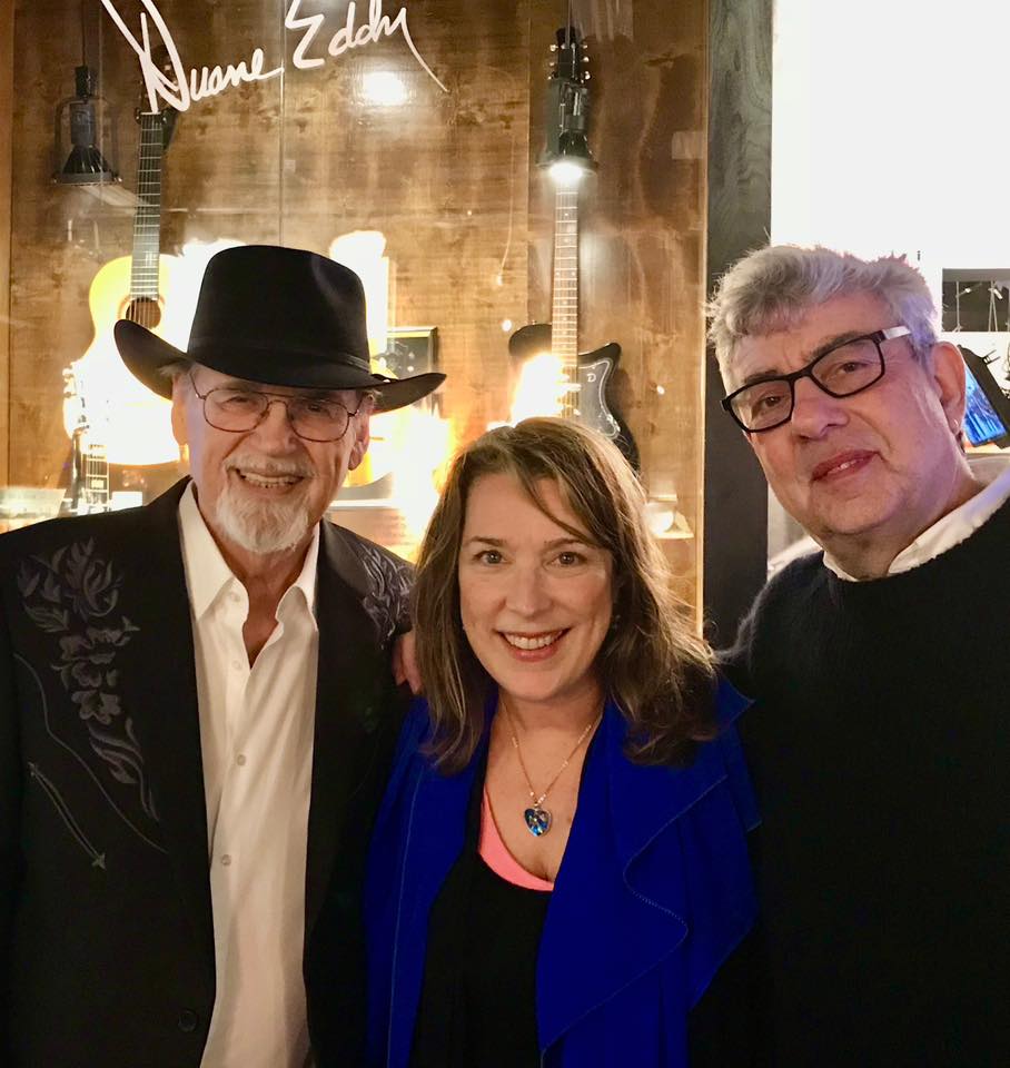 bncmusic's tweet photo. What a great job I have! Next week I’ll be writing with legendary Graham Gouldman at the Denmark Street Songwriter’s Retreat, and then on April 13 I’ll be performing on the Grand Ole Opry Stage in an All-Star tribute to the extraordinary Duane Eddy. Below: Duane, me, Graham. https://t.co/D3gfOazTJ9