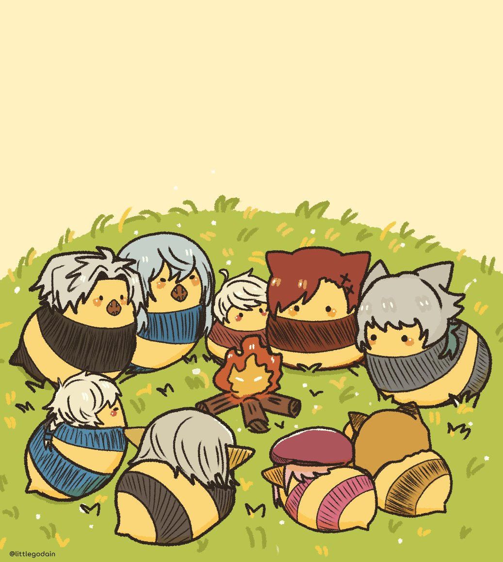 새벽롱카의 물뱀들
#ff14  #FFXIV