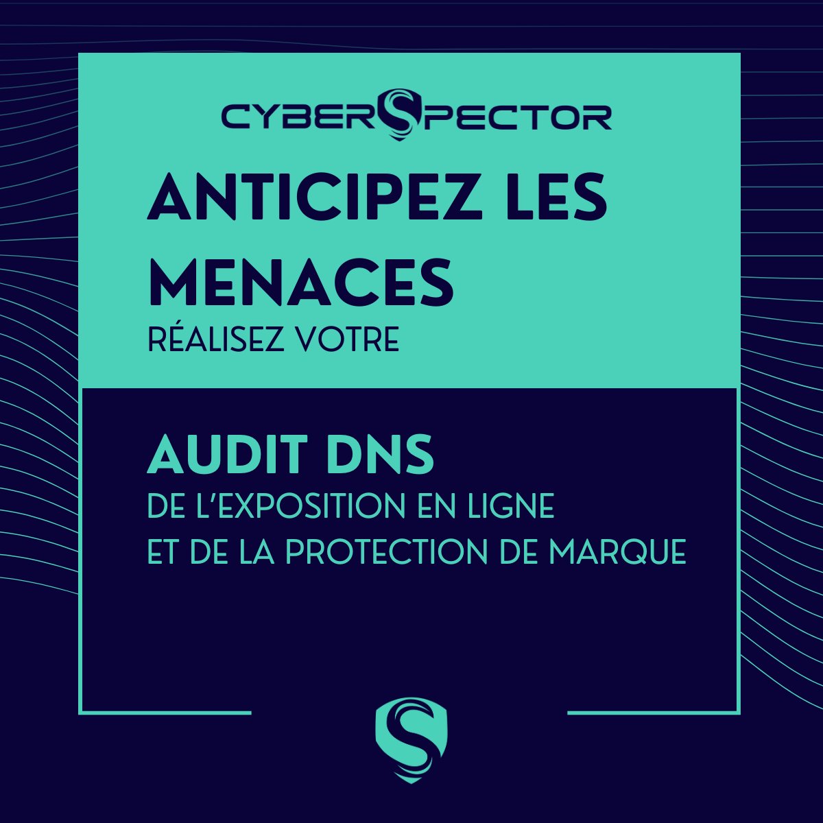 🔐 Protégez votre marque et votre présence en ligne avec un Audit DNS !
Saviez-vous que la majorité des cyber attaquants exploitent votre nom de marque, vos noms de domaine, vos identités commerciales et votre DNS mal configuré ? Le phishing, le détournement de domaine…