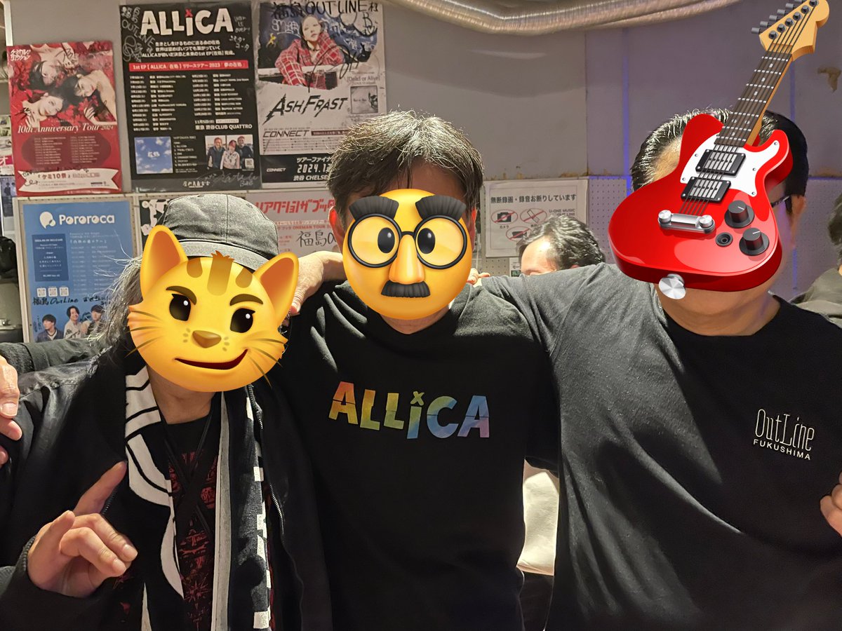 Maechika3349's tweet photo. ただいま福島Outline。こんな対バンを地元で観れるのだから行かないという選択肢は無かったよね。ハッサンありがとう！
フロアも、あーやっぱ福島だな〜と感じる面々が勢揃いで楽しかった。
またおと酔いウォークで帰ってくるね！👋🏻

#Kanryo
#ALLiCA
#MANAMI
#革命メロイック
#ハシグチカナデリヤ https://t.co/8lMKiDSD5C