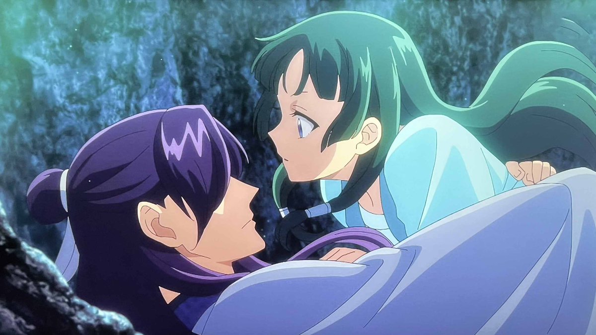 薬屋のひとりごと』35話。もう洞窟に入ってからの作画と撮影の気合いの