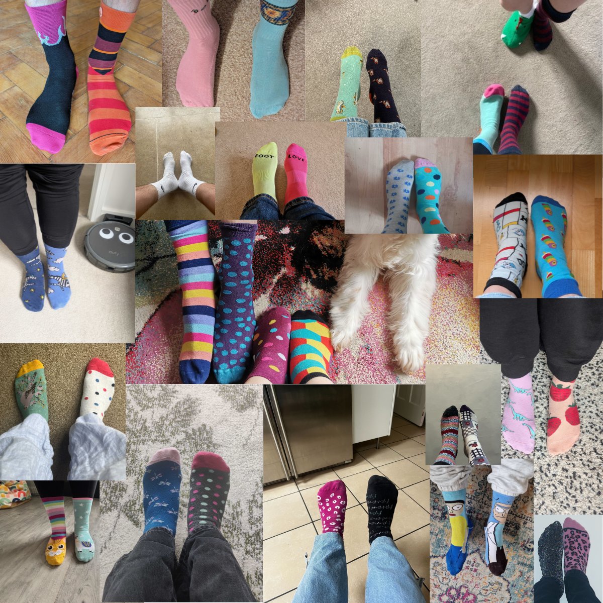 Bright, bold, and beautifully mismatched! 🧦✨ We're celebrating World Down Syndrome Day by rocking our odd socks in support of inclusion, awareness, and incredible people like Eva! 💙💛

#LotsOfSocks #WorldDownSyndromeDay #bemoreEva