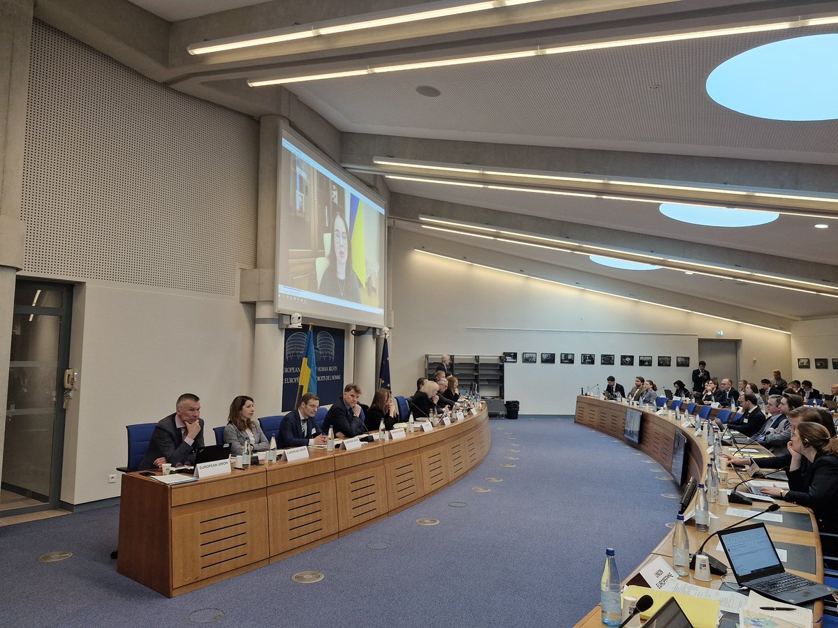 MFA of Ukraine 🇺🇦 (@mfa_ukraine) on Twitter photo Members of the Core Group gathered in Strasbourg on 19-21 March for the 14th and final meeting. 
The legal experts of the Core Group finalized the technical work on three draft documents necessary for the establishment of the Special Tribunal for the Crime of Aggression against Members of the Core Group gathered in Strasbourg on 19-21 March for the 14th and final meeting. 
The legal experts of the Core Group finalized the technical work on three draft documents necessary for the establishment of the Special Tribunal for the Crime of Aggression against