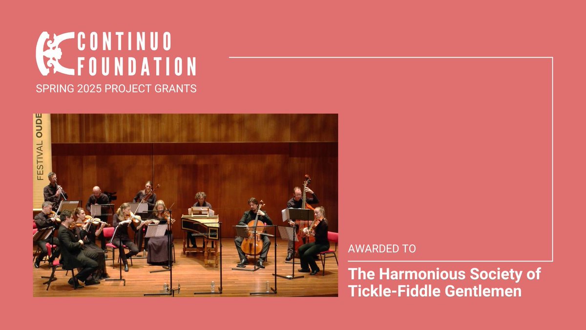 We are thrilled to bits to announce that we have been awarded a <a href="/ContinuoFndn/">Continuo Foundation</a> Grant,  enabling us to make a new recording this spring: 'Vivaldi in Prague'! Joined by Ciara Hendrick, Edward Grint, and the incredible Hana Blažíková!  World premieres and (Bohmian) fireworks!
