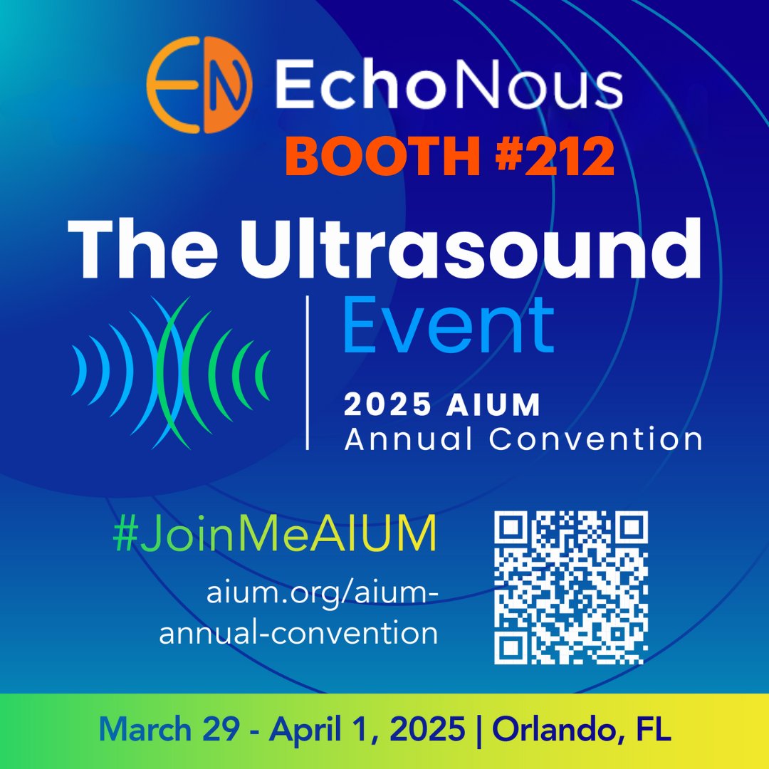 EchoNous_Inc's tweet photo. What are your practice challenges right now? Stop by booth #212 at the @AIUMUltrasound conference for a chat with our expert team about how Kosmos can support your practice needs.
#POCUS #Ultrasound #EchoNous https://t.co/uKqN8xoWDD