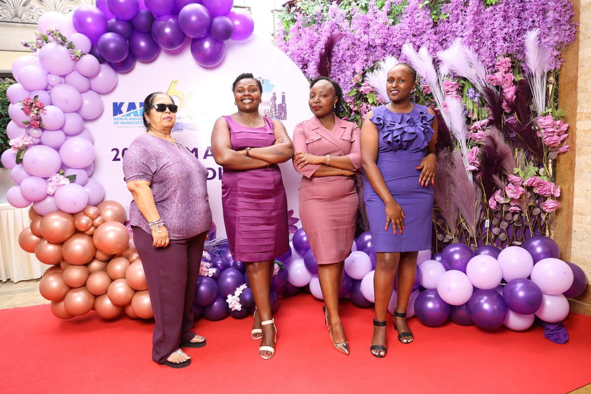 KAM_Kenya's tweet photo. It's an evening of pomp and colour at the Women in Manufacturing Gala Dinner!  We're thrilled to host the 2025 Women in Manufacturing Gala, where we'll be networking, dancing, celebrating, and honouring the trailblazing women in industry. Stay tuned for real-time updates on our X, or follow the event live on YouTube and Facebook. Don’t miss out!

Livestream: https://t.co/lhN5ExDTKx

#WIMAwardsKe
#WomeninManufacturing