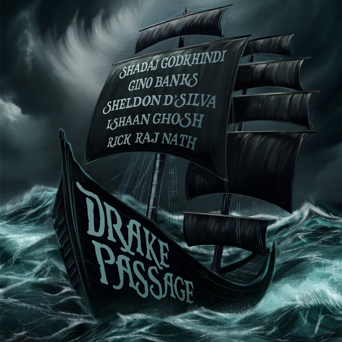 DRAKE PASSAGE! Coming out on all audio platforms on 22nd April! <a href="/ginobanksmusic/">Gino Banks</a>