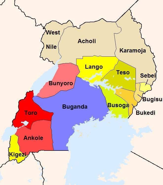 MarionKafuko's tweet image. Now, it's time to educate and promote awareness by printing the true map of Uganda.  Distribute to your constituents.