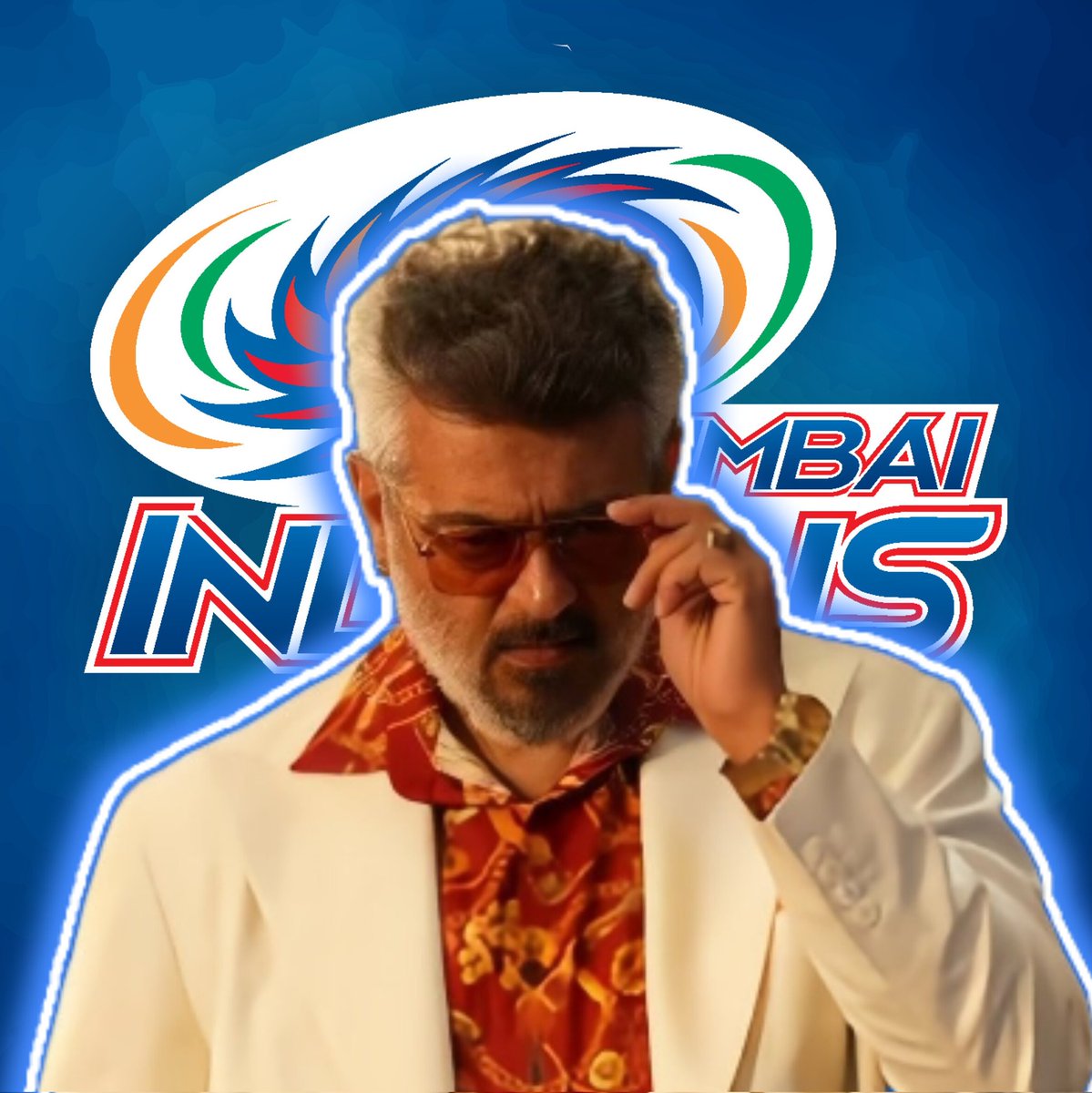 itx_zameeroffl's tweet image. #Mumbaiindians Dp for #AjithKumar fans ✅