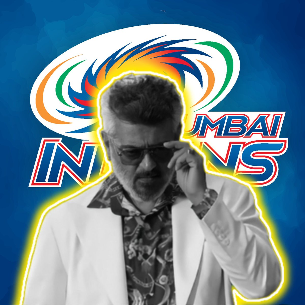 itx_zameeroffl's tweet image. #Mumbaiindians Dp for #AjithKumar fans ✅
