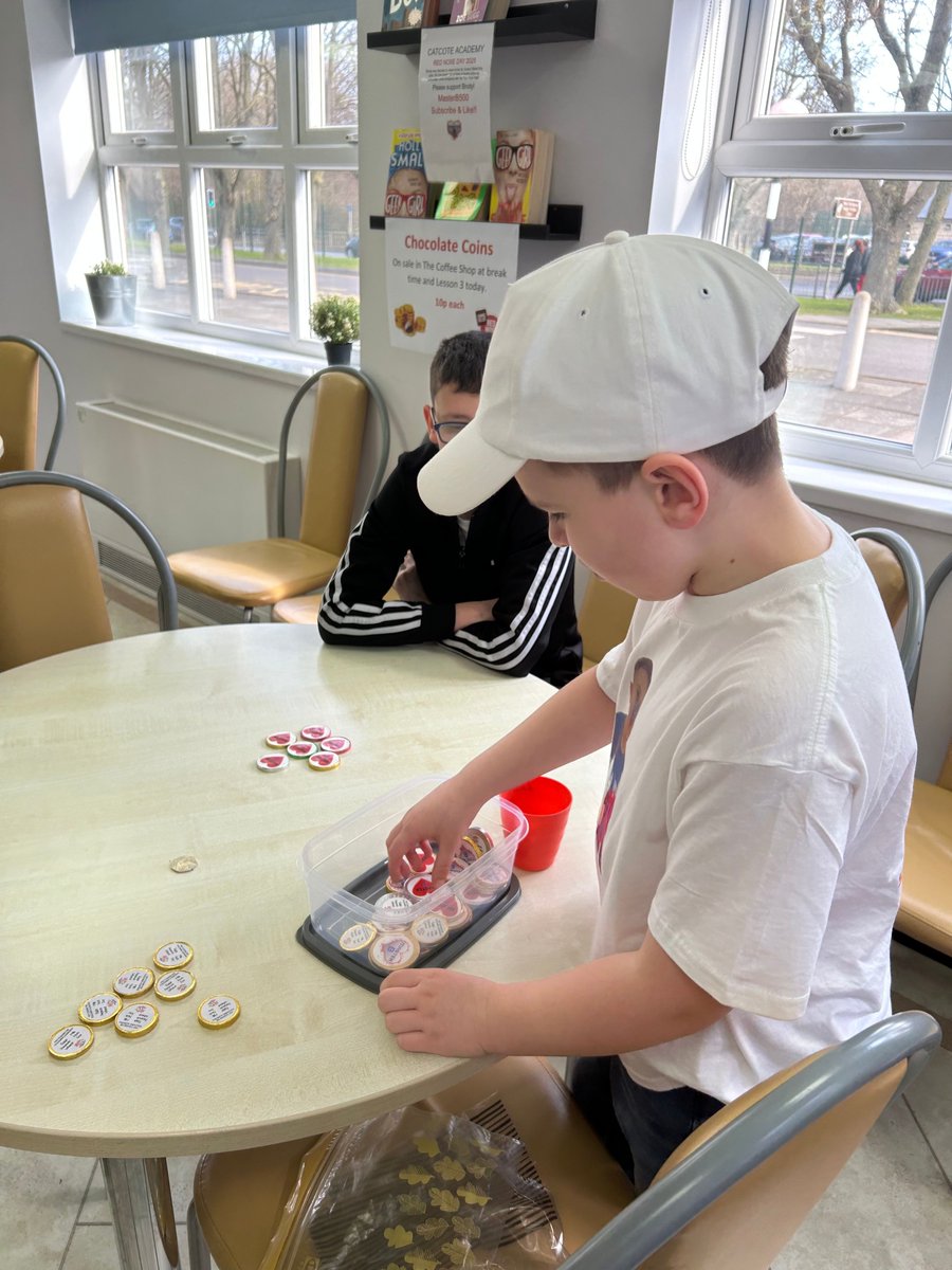 We would like to say a special thank you &amp; well done to Brody! He raised money for <a href="/comicrelief/">Comic Relief</a> by selling chocolate coins with his personal logo on them. This money, added to donations from his fabulous family &amp; friends, was a whopping £70.40! Fantastic work Brody!!
#RedNoseDay