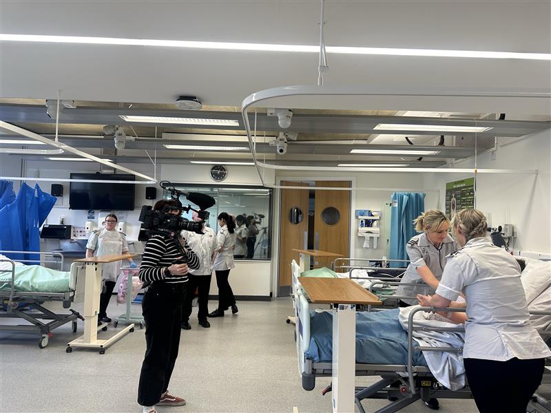 An exciting day on the Cambridge campus!

The BBC filmed some of our incredible nursing students in action, alongside an inspiring chat with the Nursing and Midwifery Council. Their words: 'So much hope for the future' and we couldn’t agree more. 

 #ARUProud