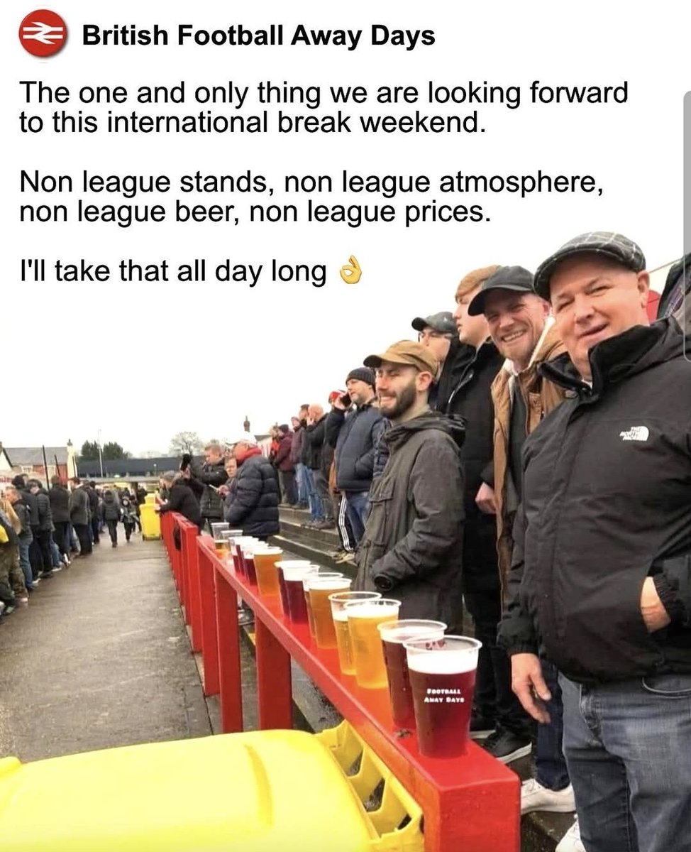 You know it makes sense, get down your local club this weekend and support the grass roots game #NonLeagueDay