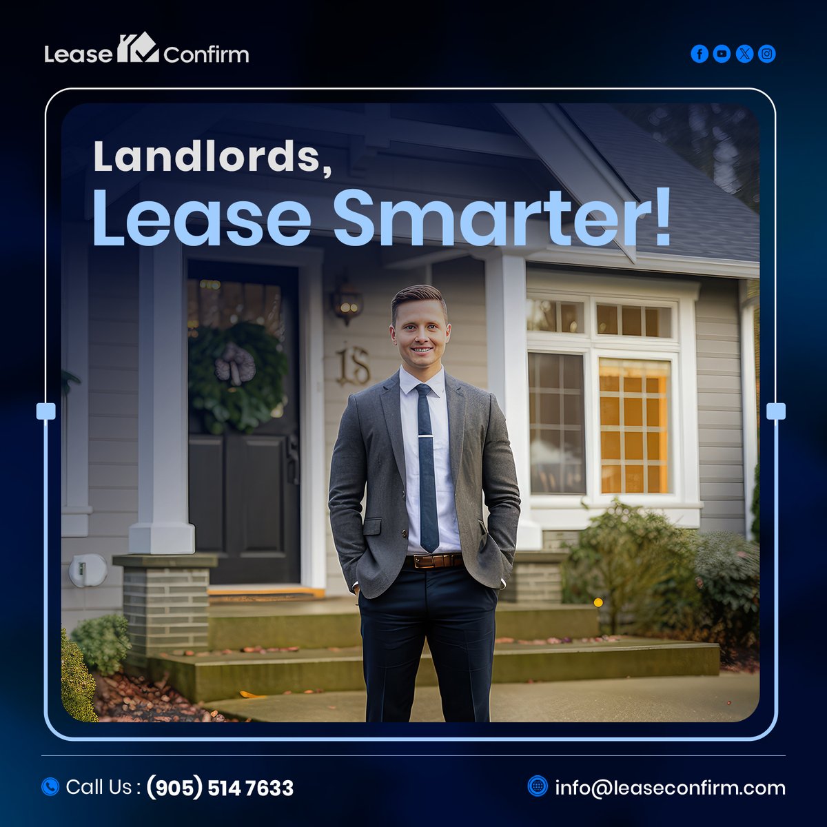 leaseconfirm's tweet photo. 🔑Why Landlords Love LeaseConfirm!
Own rental properties? Struggling with lease management? We makes it easy!

- Instant Tenant Screening
- Legally Verified Lease Agreements
- Digital Lease History
- Seamless Document Exchange
Lease smarter, stress less!
#LandlordTool #SmartLease https://t.co/Jvhv5ASYbr
