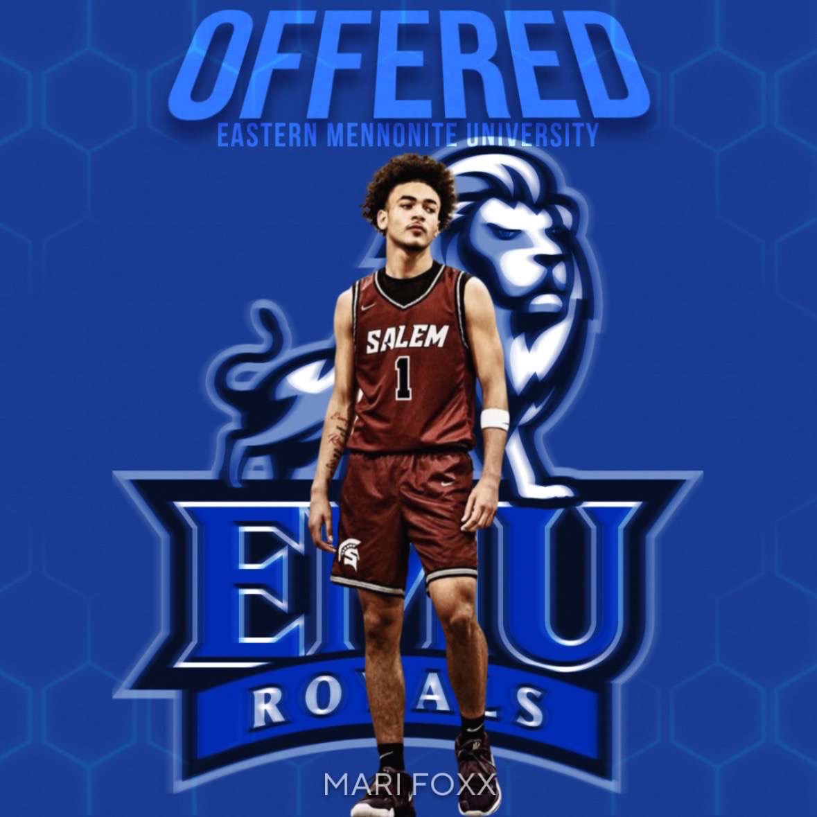 LaMarius Foxx (Mari) (@marifoxx1) on Twitter photo Blessed to receive an offer from Eastern Mennonite University #AGTG <a href="/Hillcitycrash/">Hill City Crash</a> <a href="/Salemboysbball/">Salem Boys Basketball</a> <a href="/District2pod/">District 2 Sports</a> Blessed to receive an offer from Eastern Mennonite University #AGTG <a href="/Hillcitycrash/">Hill City Crash</a> <a href="/Salemboysbball/">Salem Boys Basketball</a> <a href="/District2pod/">District 2 Sports</a>