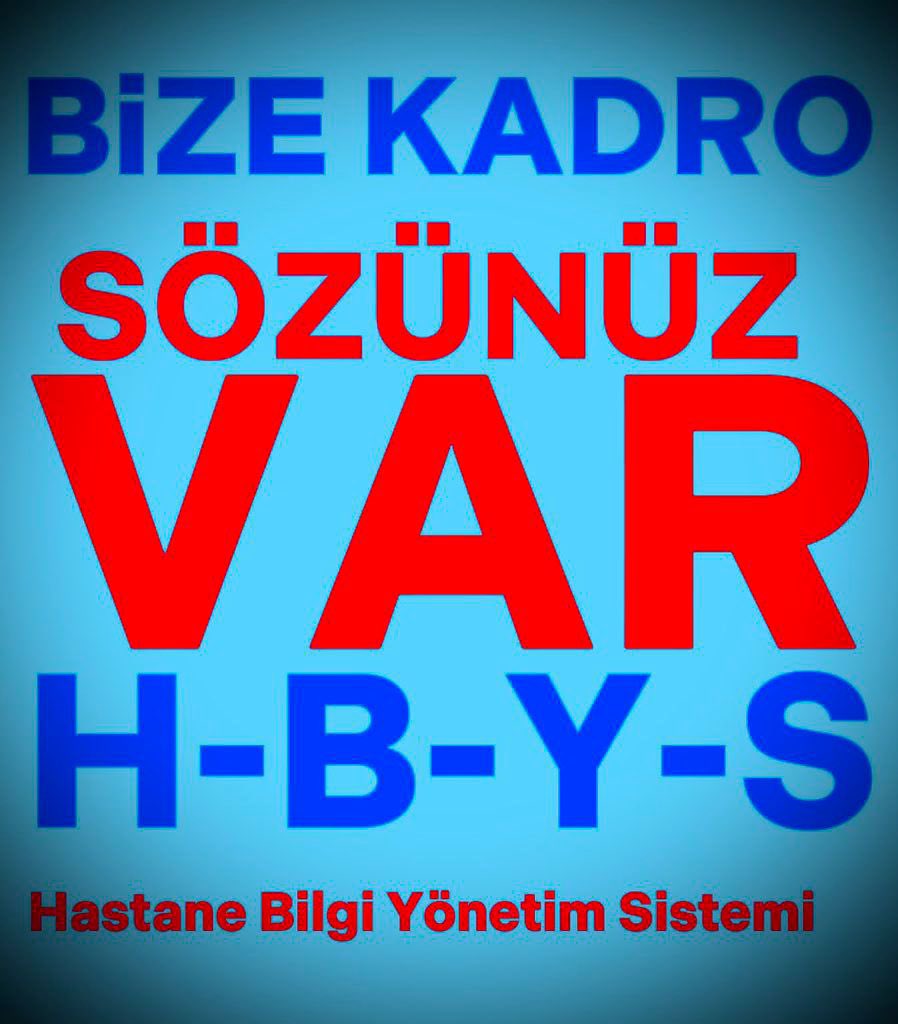 Taşeron HBYS/Bilgi İşlemci tweet media