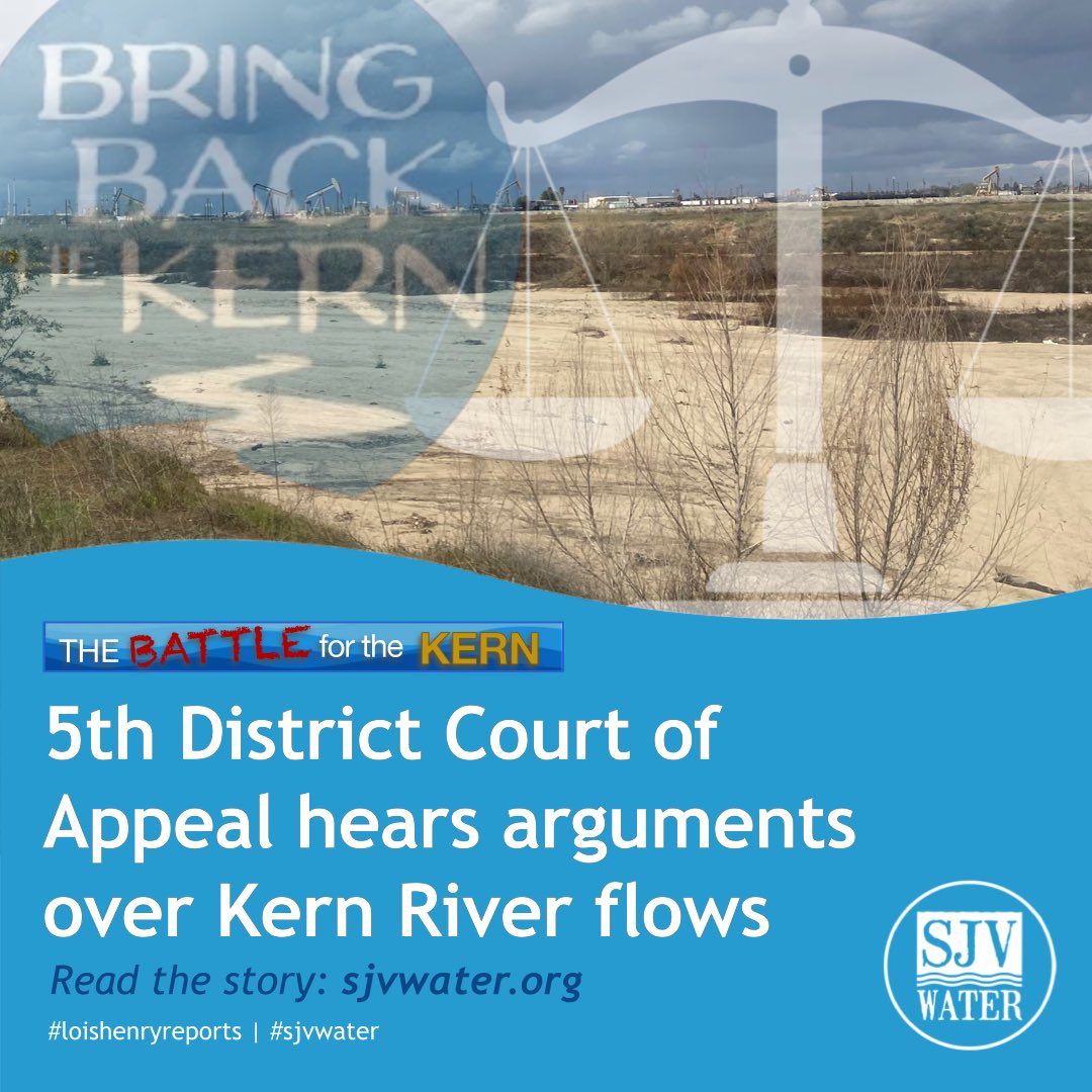 SJVWater's tweet image. @loishenry reports: sjvwater.org #thebattleforthekern #kernriver #bringbackthekern #kerncounty #kerncountywater #loishenryreports #sjvwater