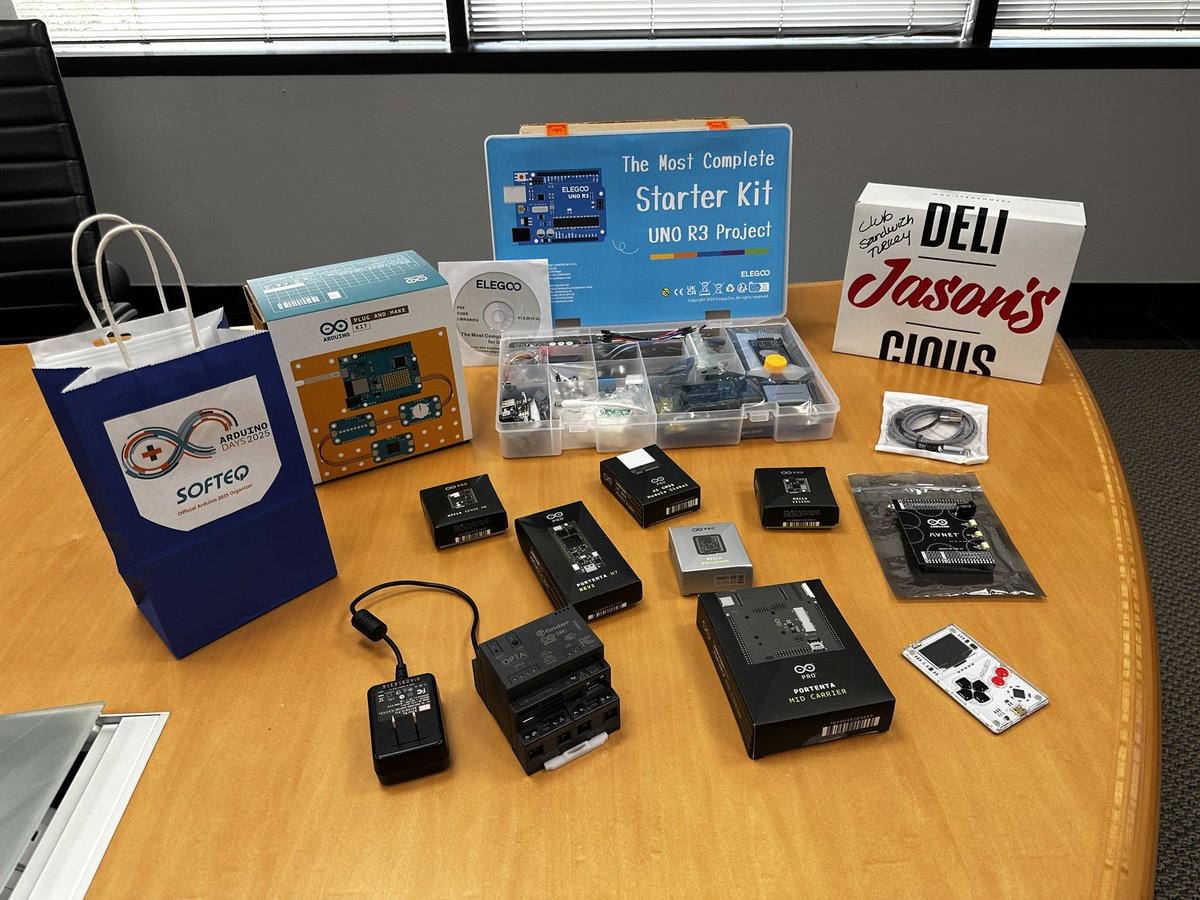 Softeq's tweet image. Team Softeq is excited to participate in #ArduinoDays for the first time as an official @Arduino partner!
#ArduinoDays2025 #Arduino #LunchAndLearn #IoT #EmbeddedSystems #Robotics #Prototyping #OpenSource