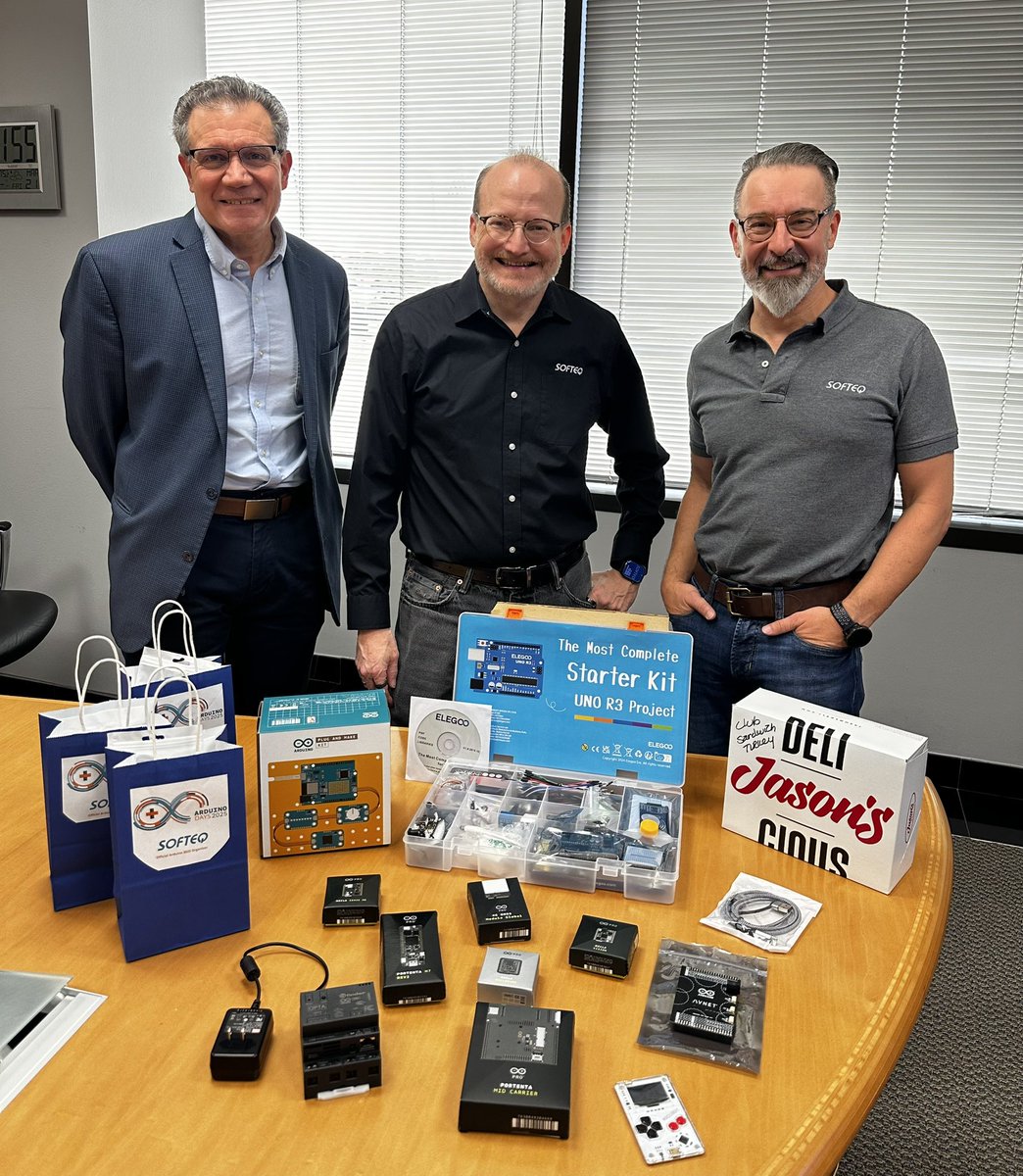Softeq's tweet image. Team Softeq is excited to participate in #ArduinoDays for the first time as an official @Arduino partner!
#ArduinoDays2025 #Arduino #LunchAndLearn #IoT #EmbeddedSystems #Robotics #Prototyping #OpenSource